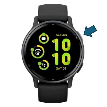 GARMIN『vivoactive 5』のトレーニングページを編集する