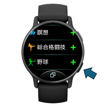アクティビティの表示項目の変更